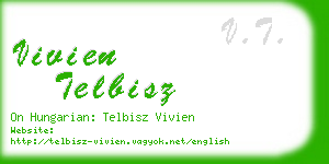 vivien telbisz business card